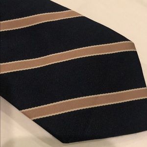 Valentino Giovanni Navy Blue Tie